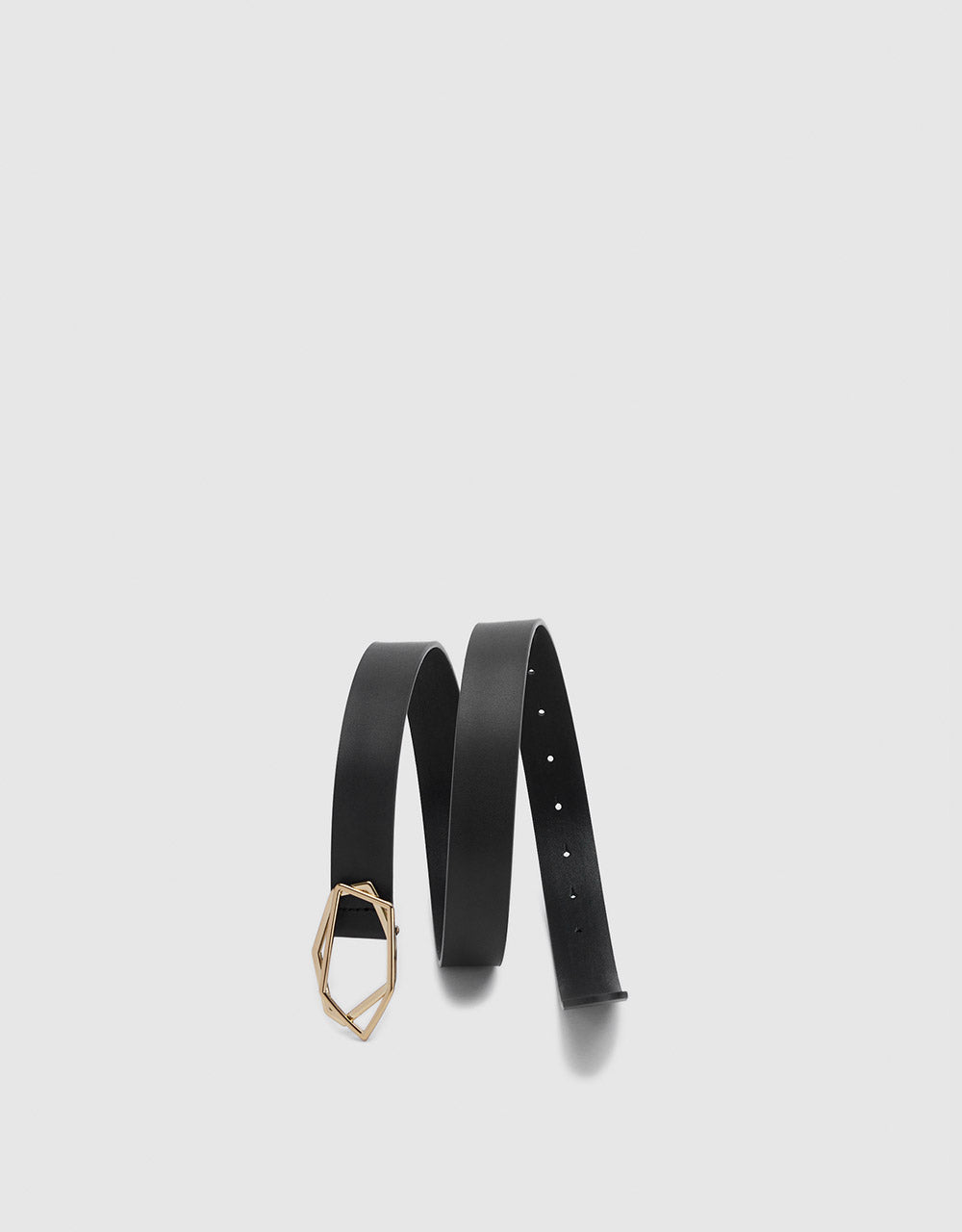 Geometric Buckle Belt