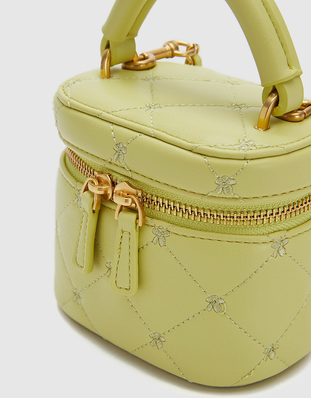Quilted Bucket Shoulder Bag