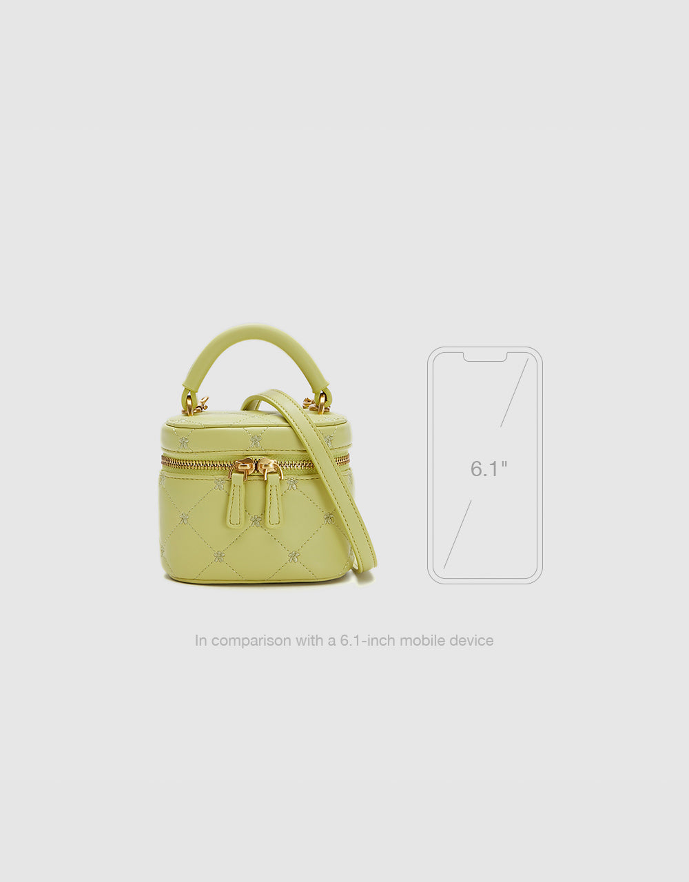 Quilted Bucket Shoulder Bag