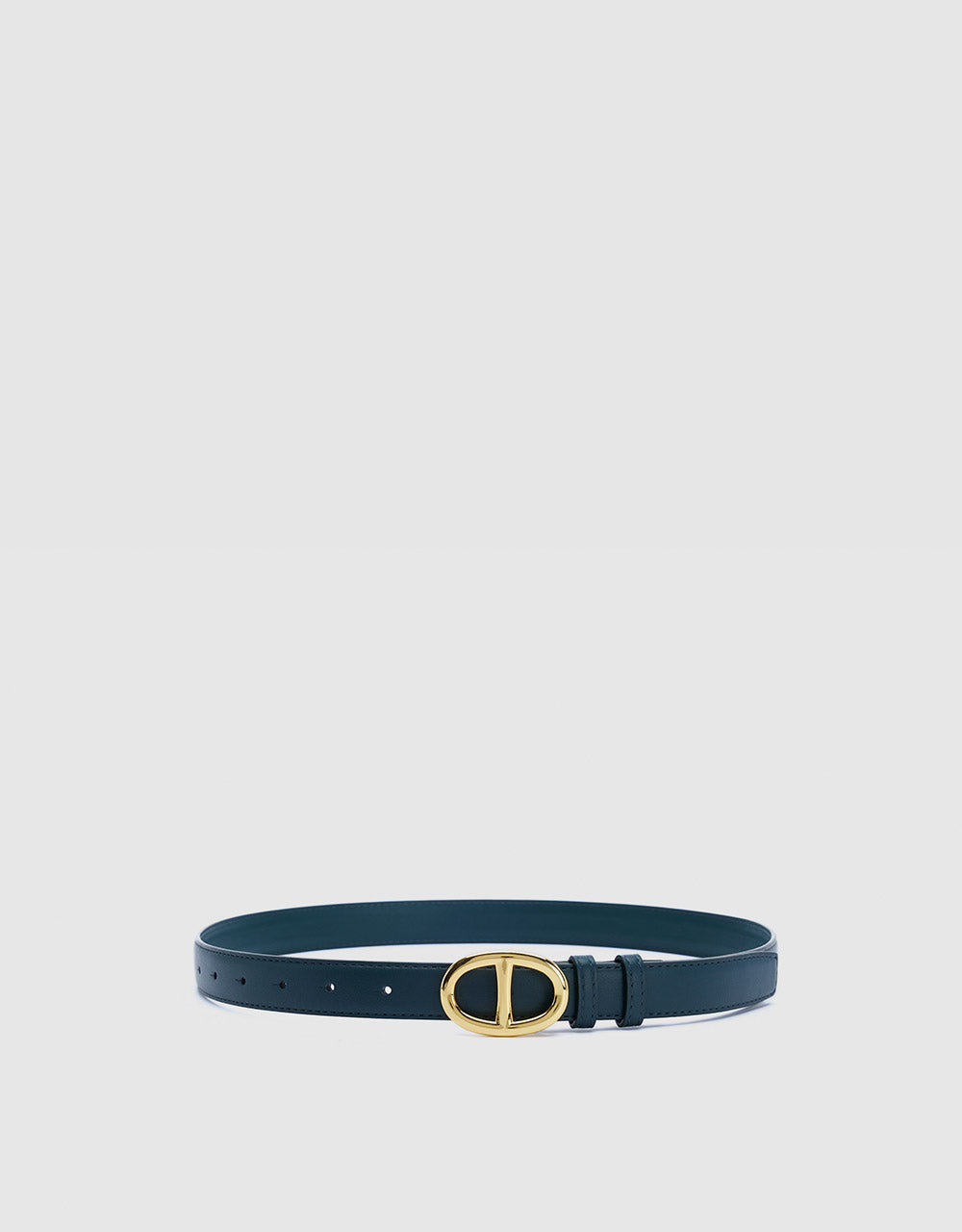 Metallic Buckle Belt