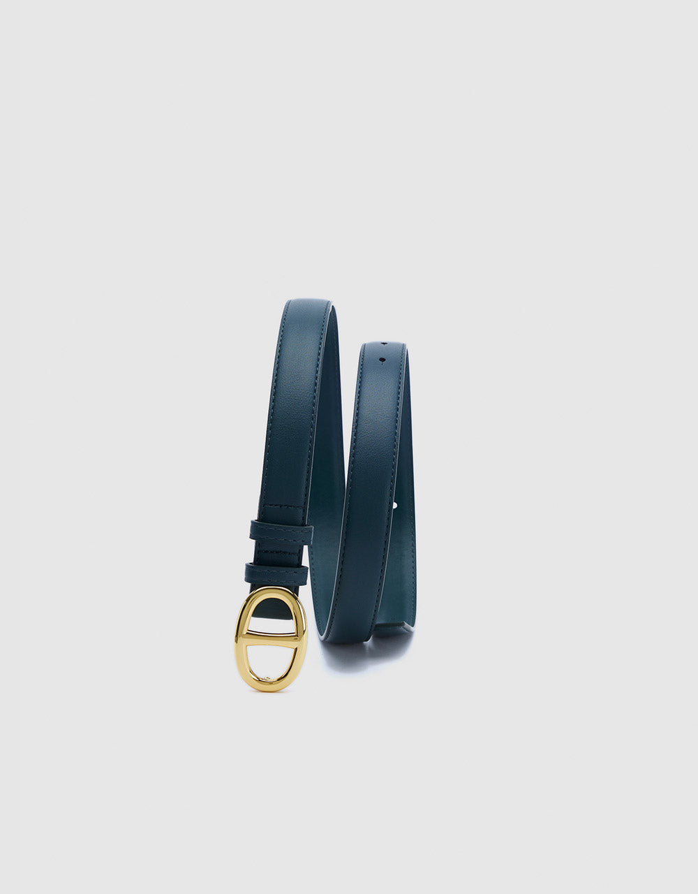 Metallic Buckle Belt
