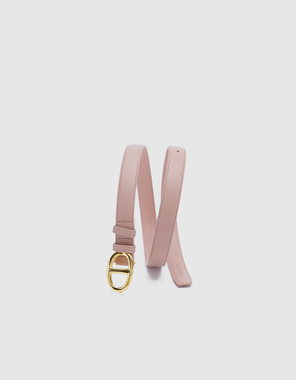 Metallic Buckle Belt