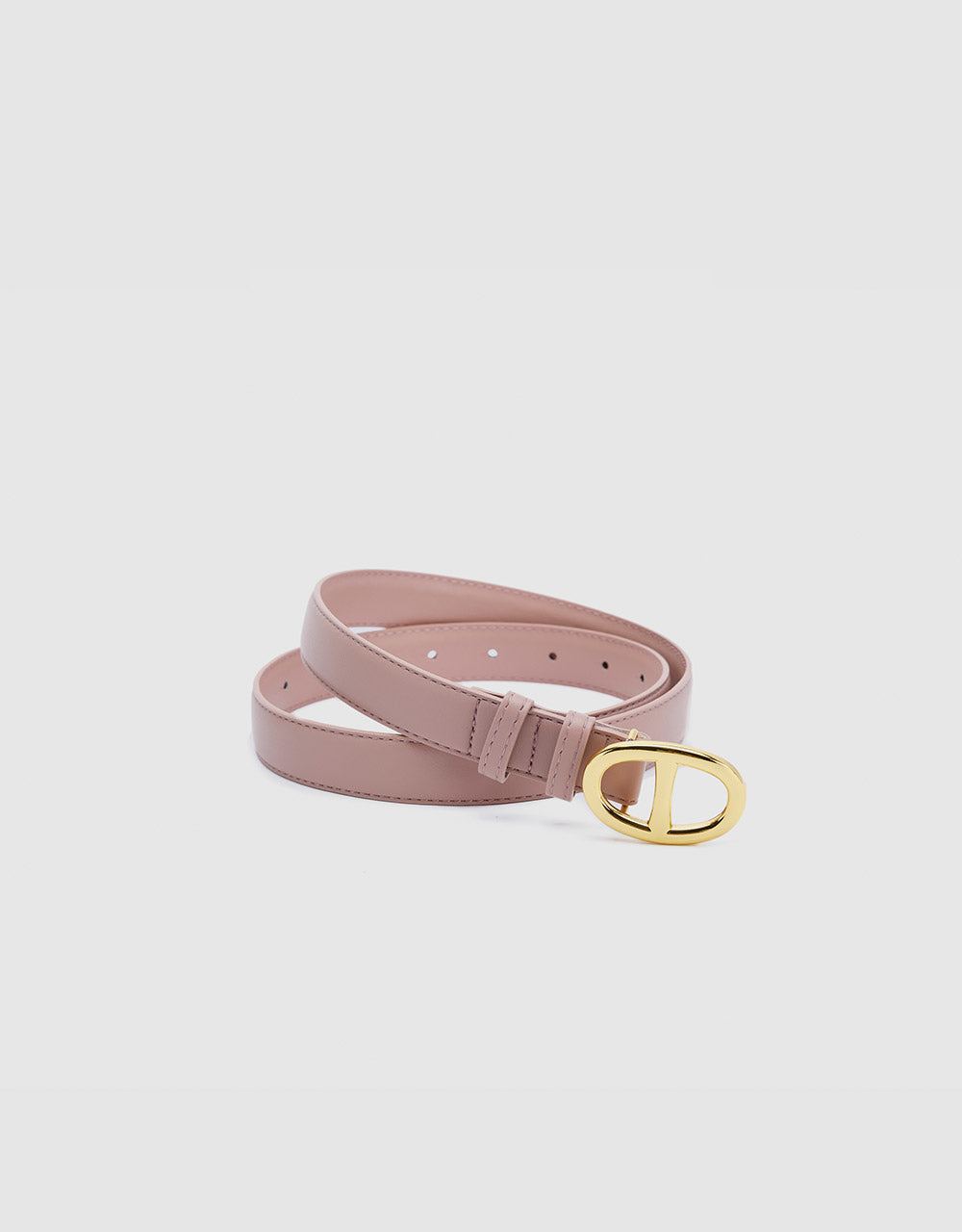 Metallic Buckle Belt