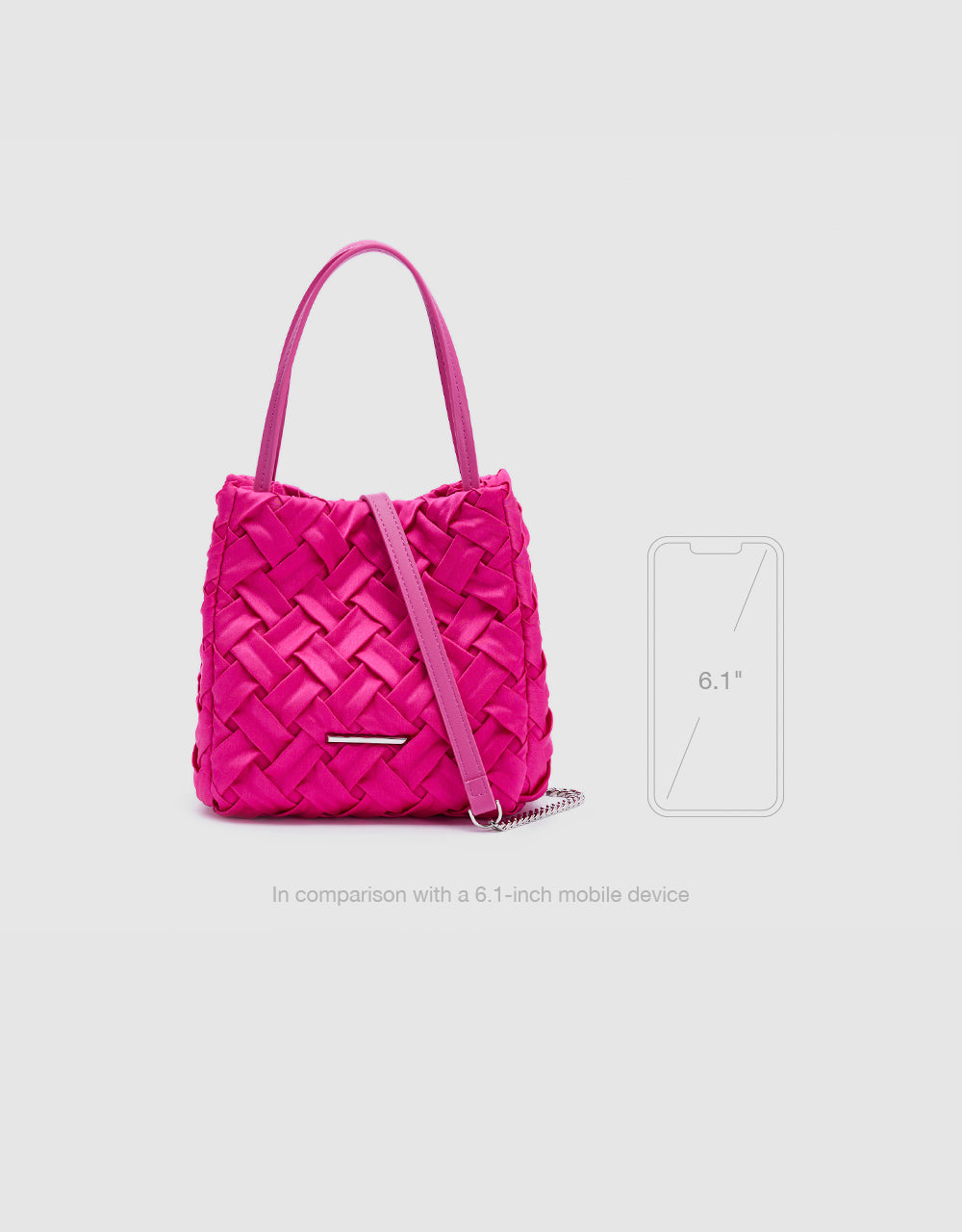 Silk Effect Woven Bag