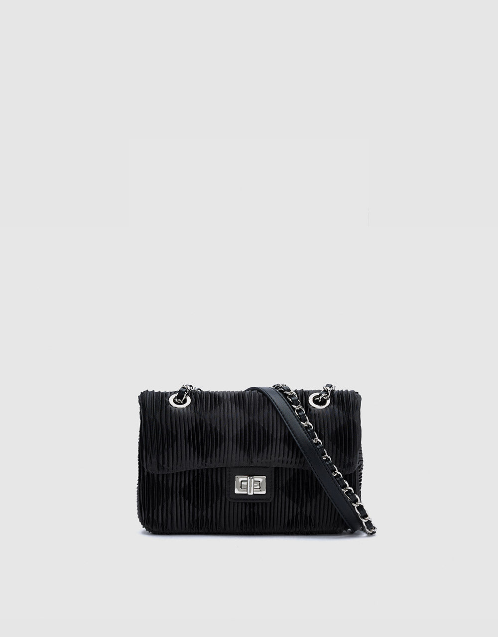 Argyle Print Crossbody Bag
