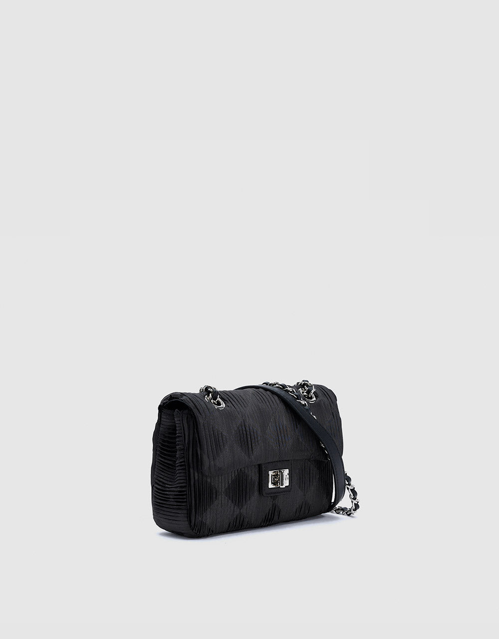 Argyle Print Crossbody Bag