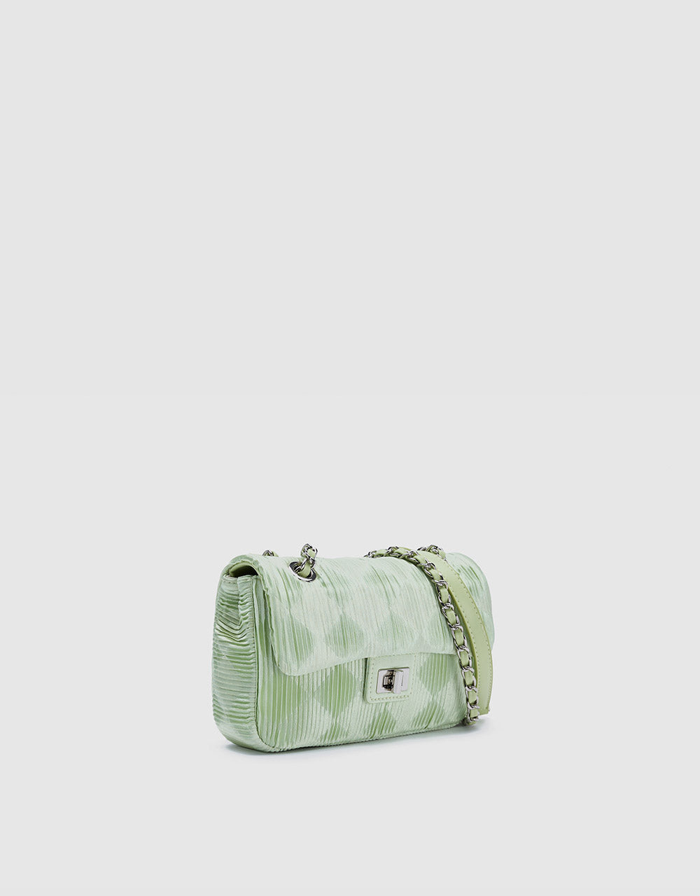 Argyle Print Crossbody Bag