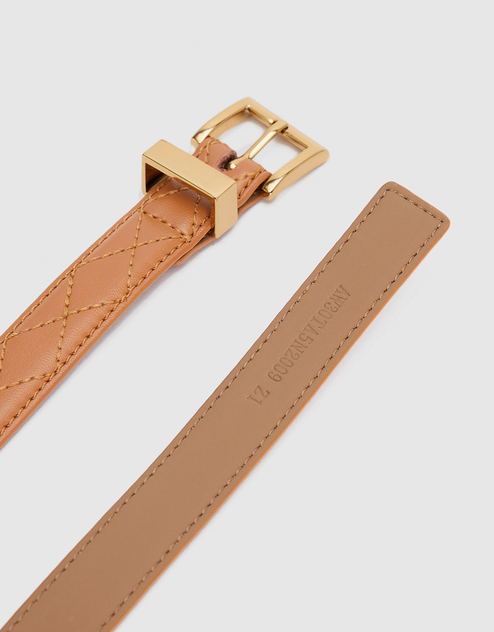 Faux Leather Belt
