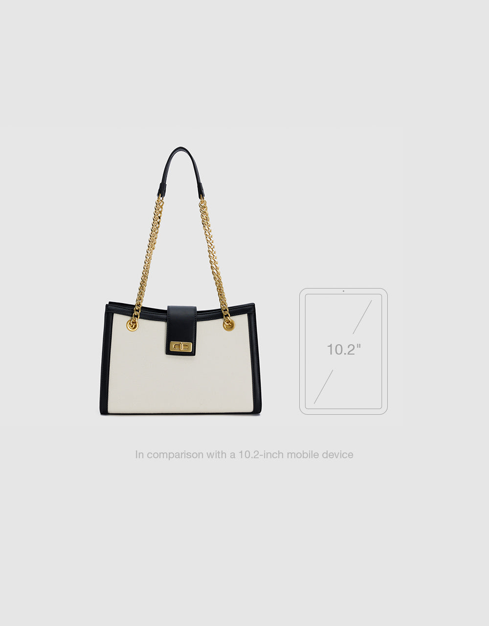 Two Tone Shoulder Bag