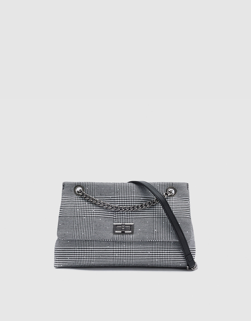 Houndtooth Shoulder Bag