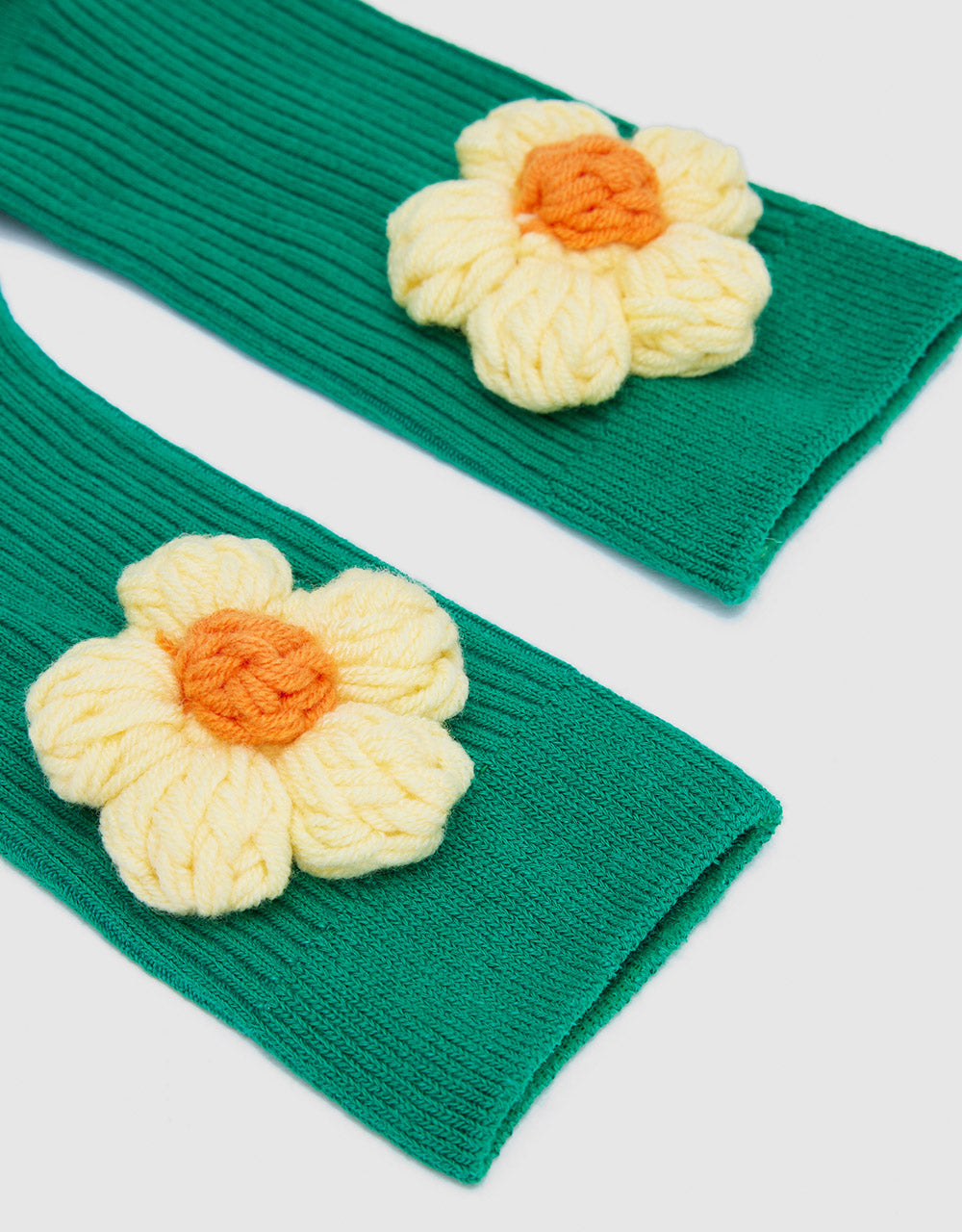 Flower Embroidered Socks