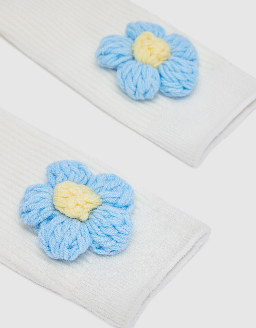 Flower Embroidered Socks