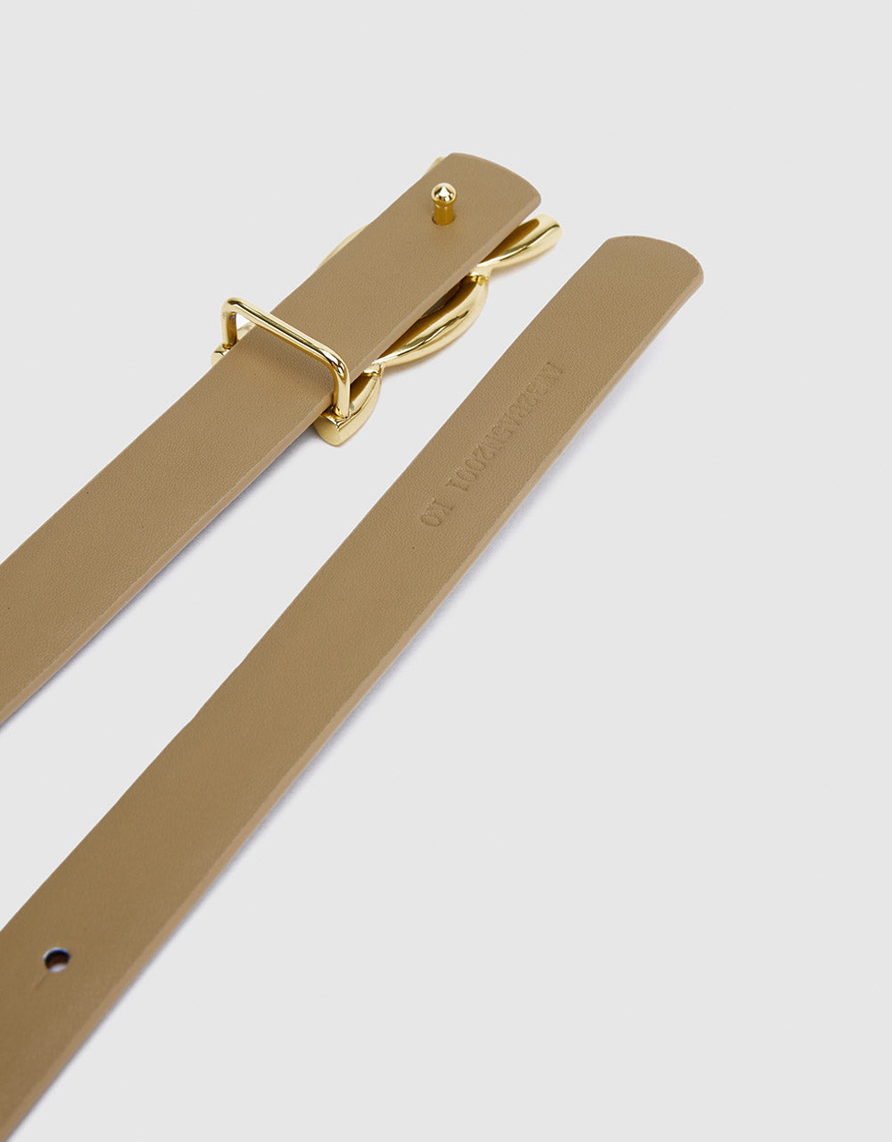 Faux Leather Belt