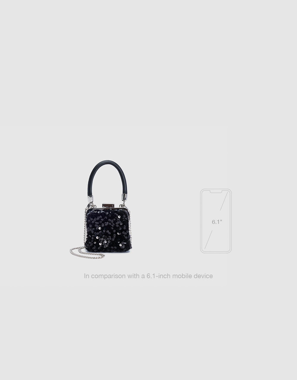 Sequinned Mini Bag
