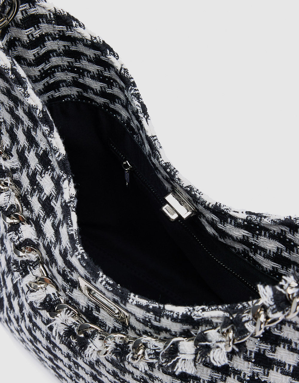 Houndstooth Shoulder Bag