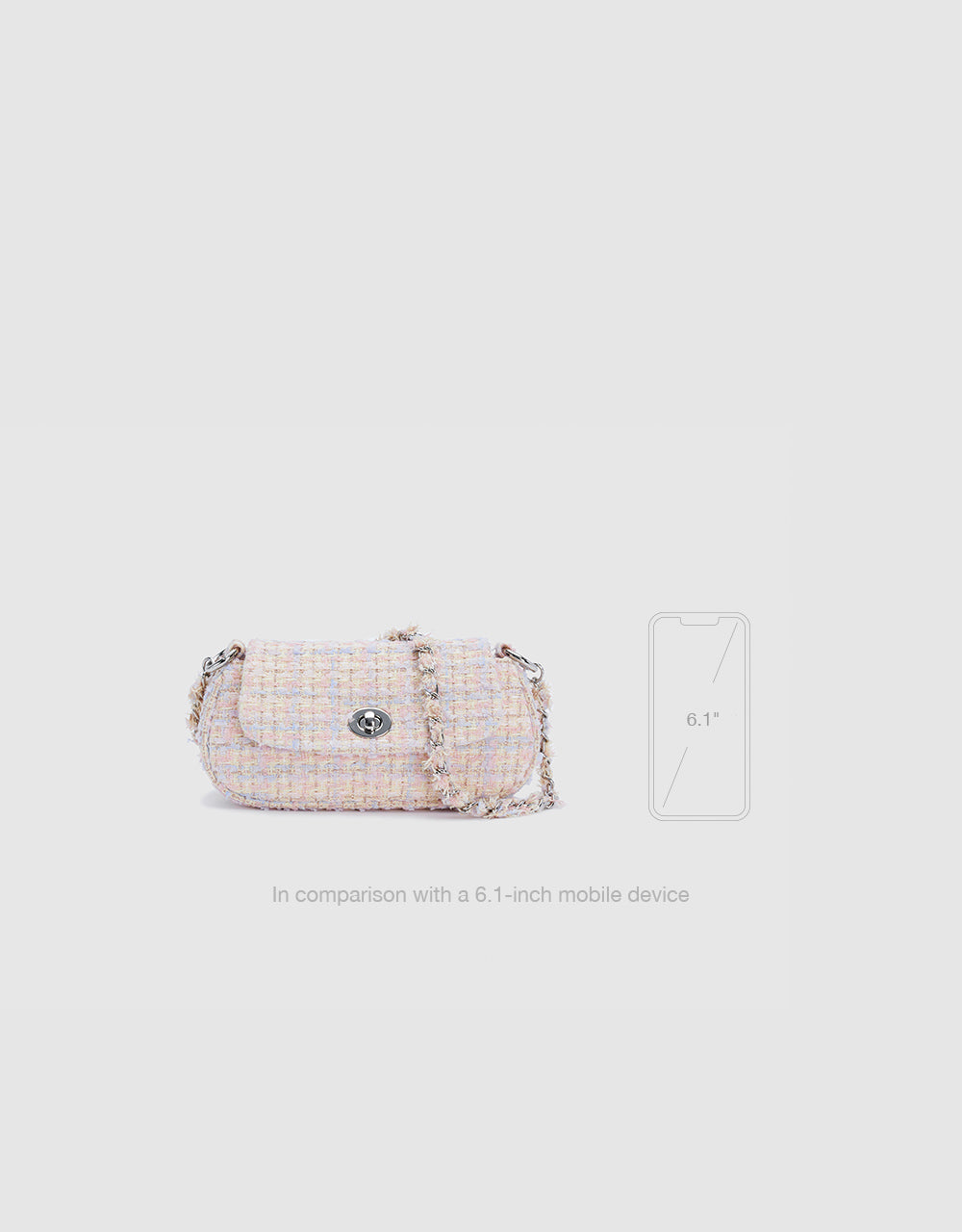 Tweed Crossbody Bag