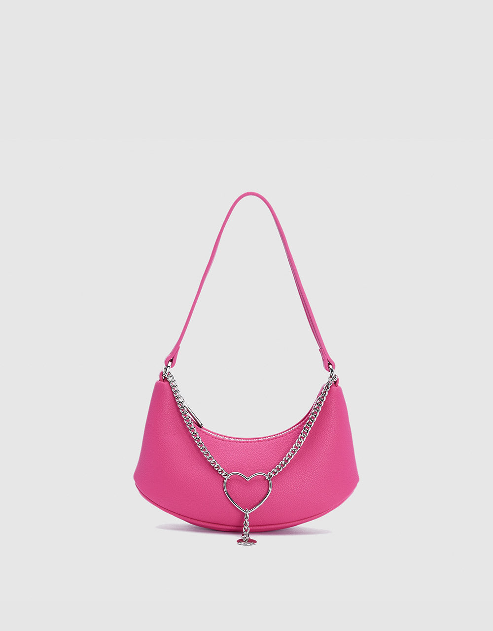 Shoulder Bag With Heart Ring