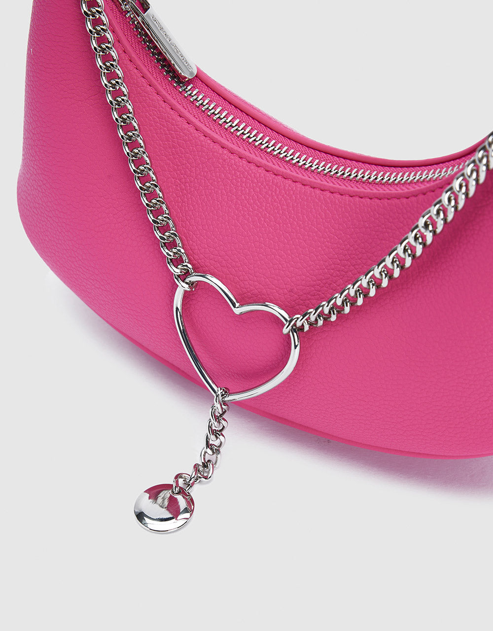 Shoulder Bag With Heart Ring