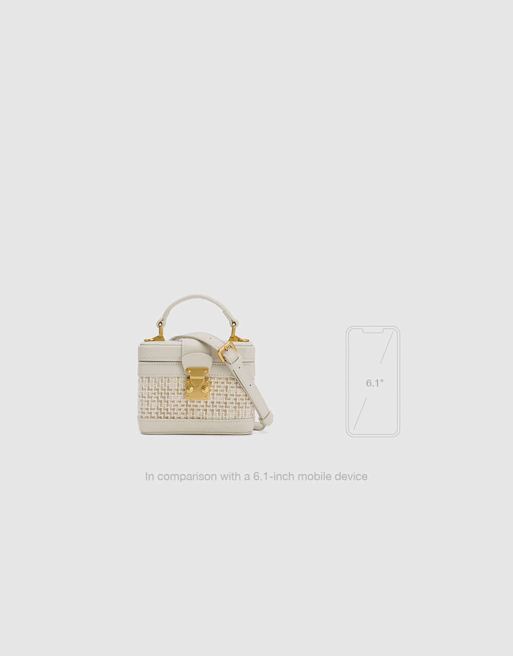 Contrast Two-Way Bag