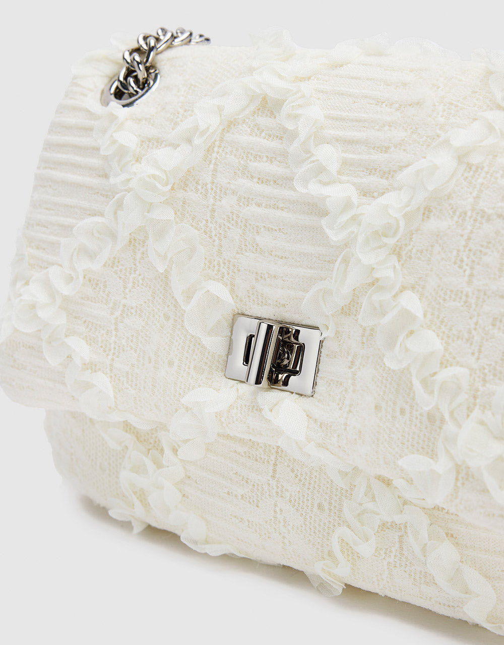 Lace Detail Crossbody Bag