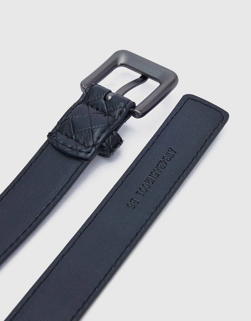 Faux Leather Textured Belt