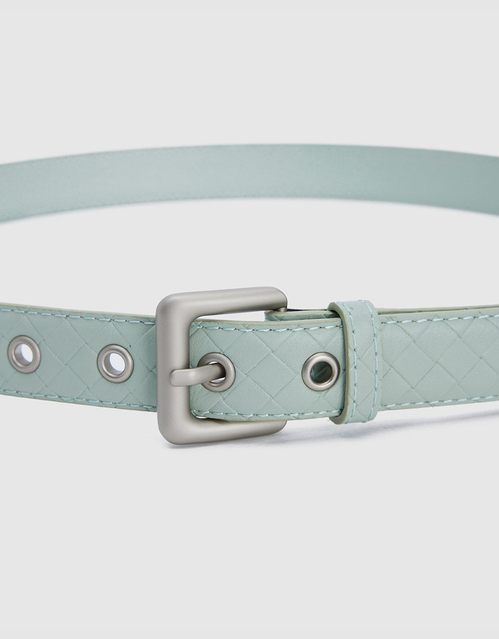 Faux Leather Textured Belt
