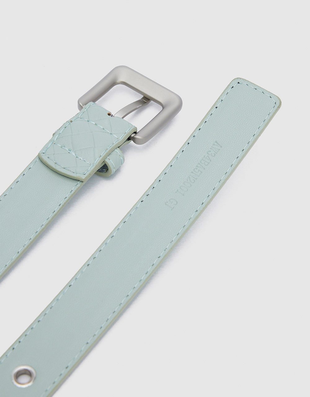 Faux Leather Textured Belt