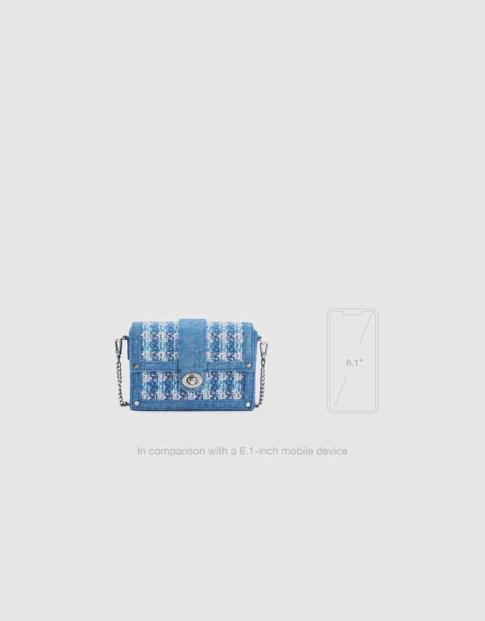 Denim Tweed Bag