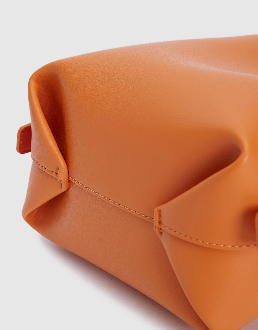 Faux Leather Bucket Bag