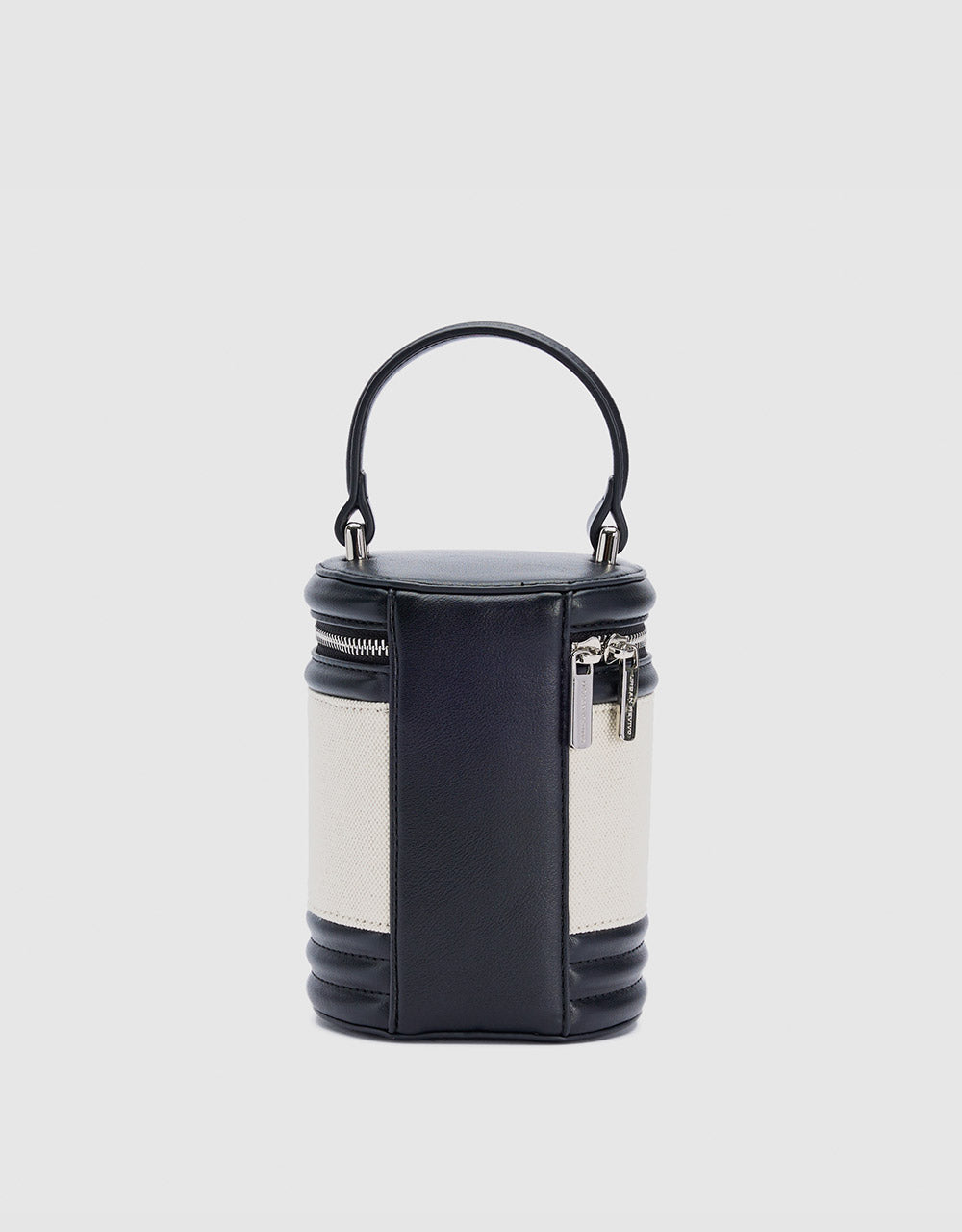 Contrast Letter Bucket Bag