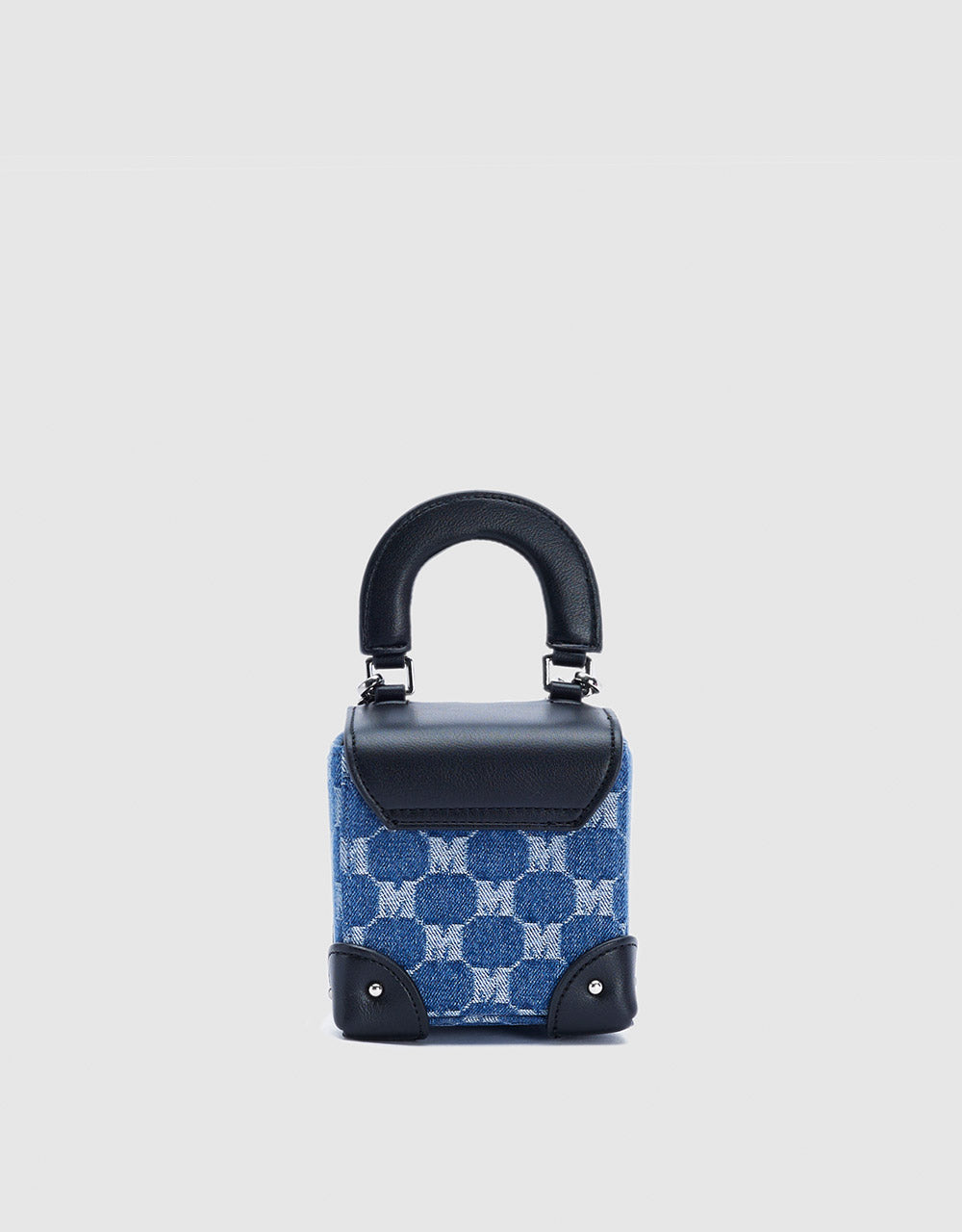 Contrast Fabric Mini Bag