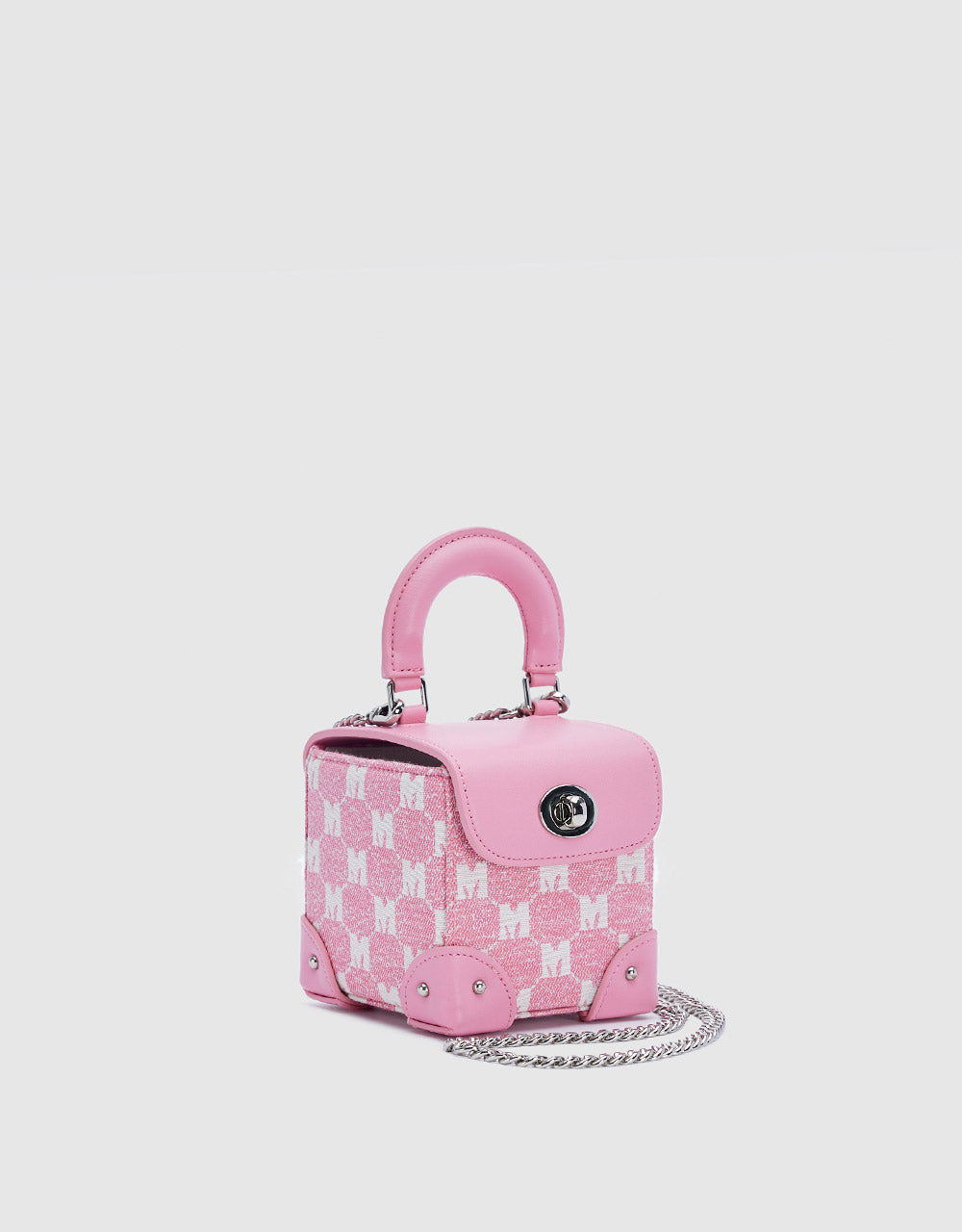 Contrast Fabric Mini Bag