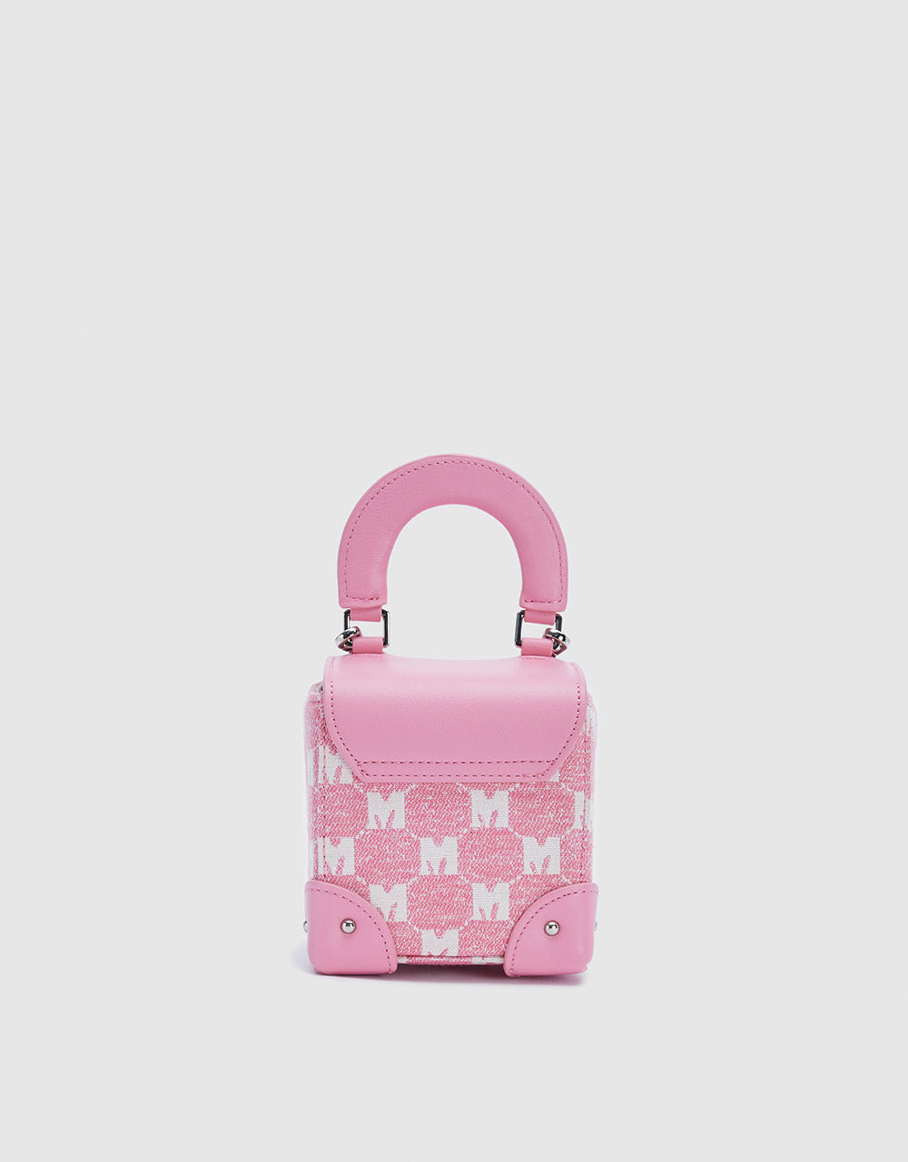 Contrast Fabric Mini Bag