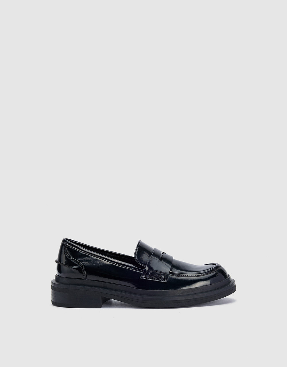 Faux Leather Loafers