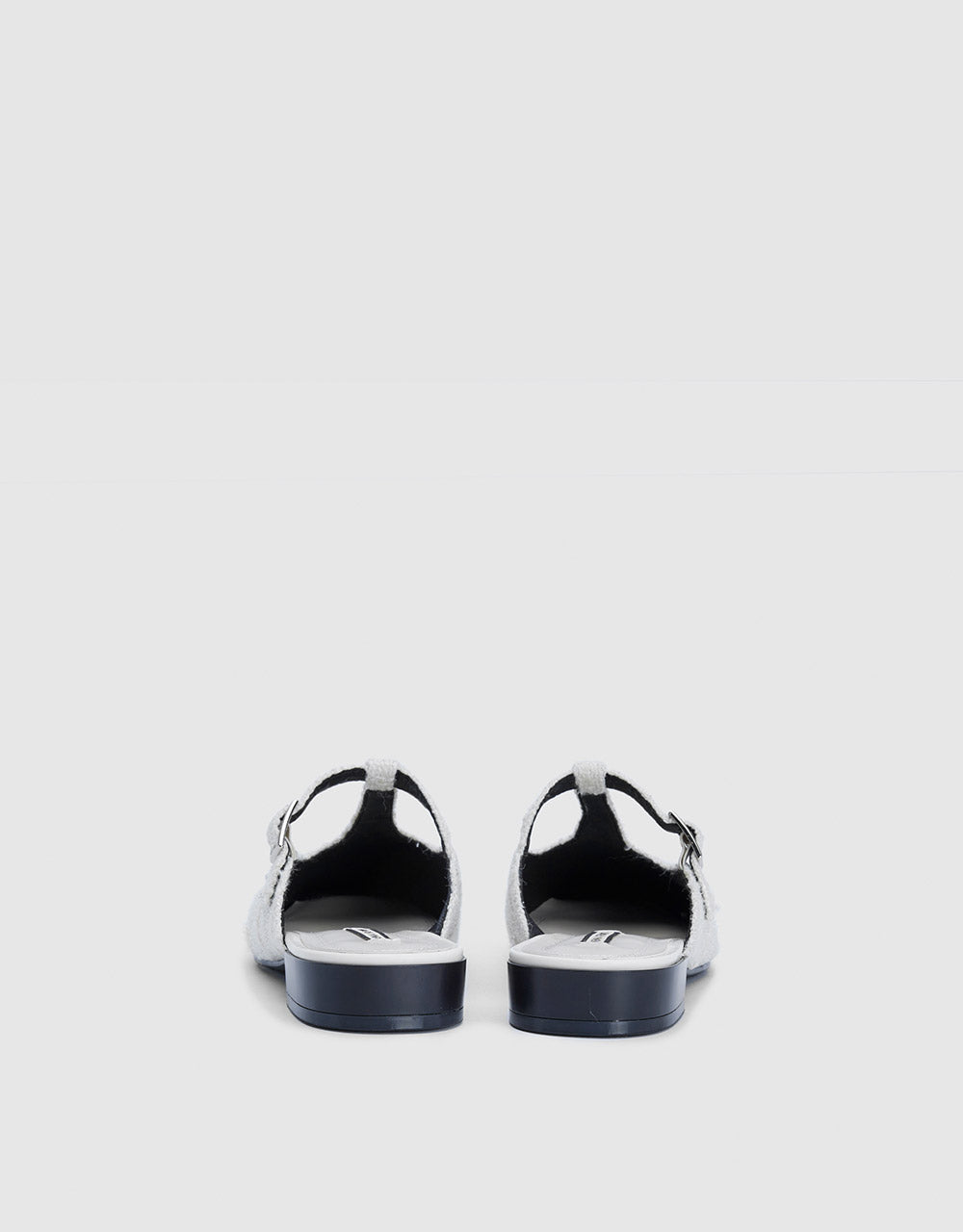 Contrast Mules With Chain