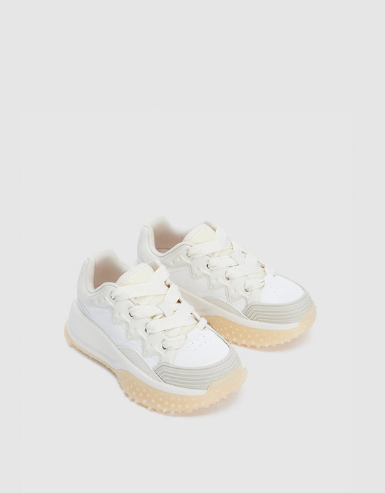 Colorblock Platform Sneakers