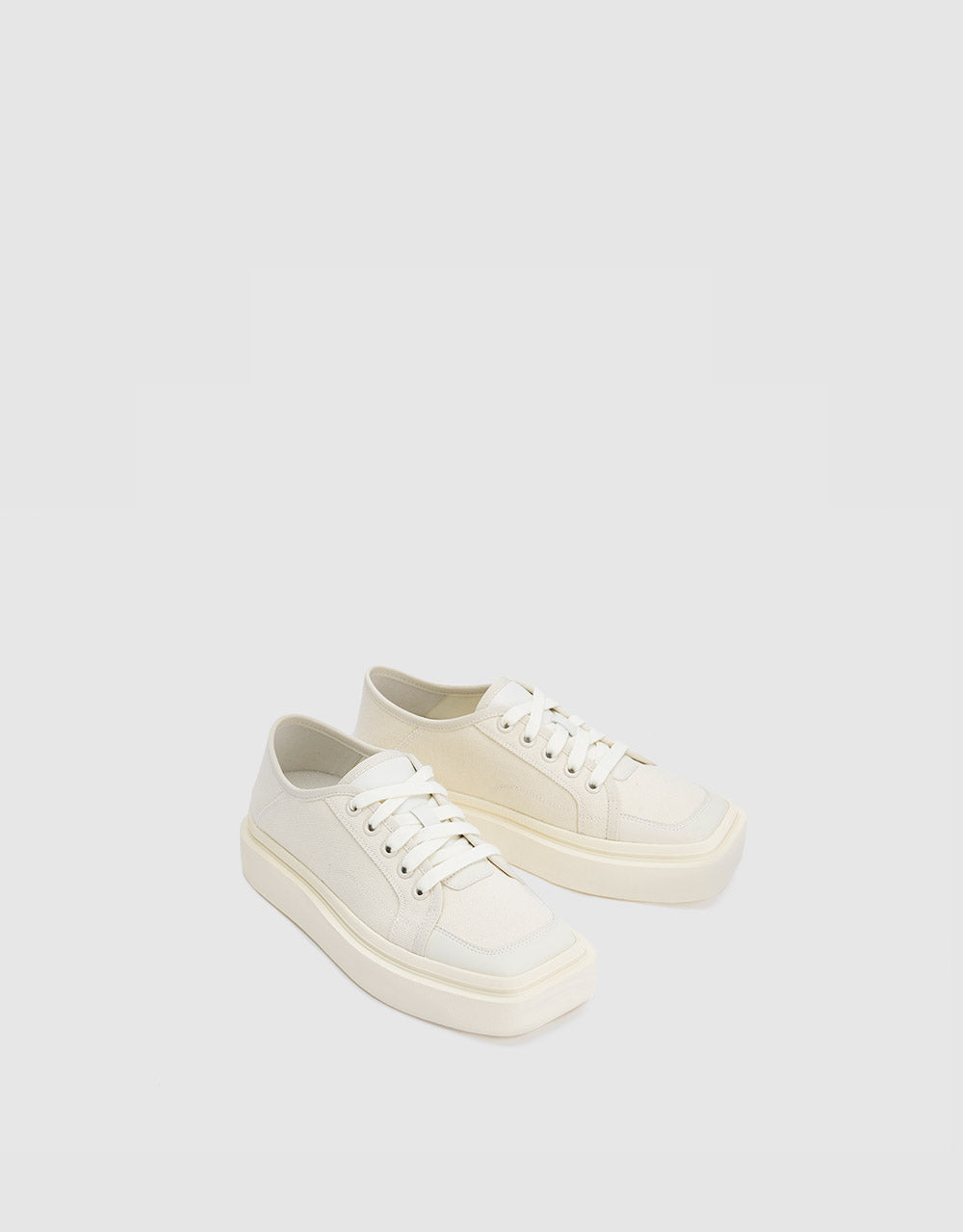 Platform Canvas Sneakers