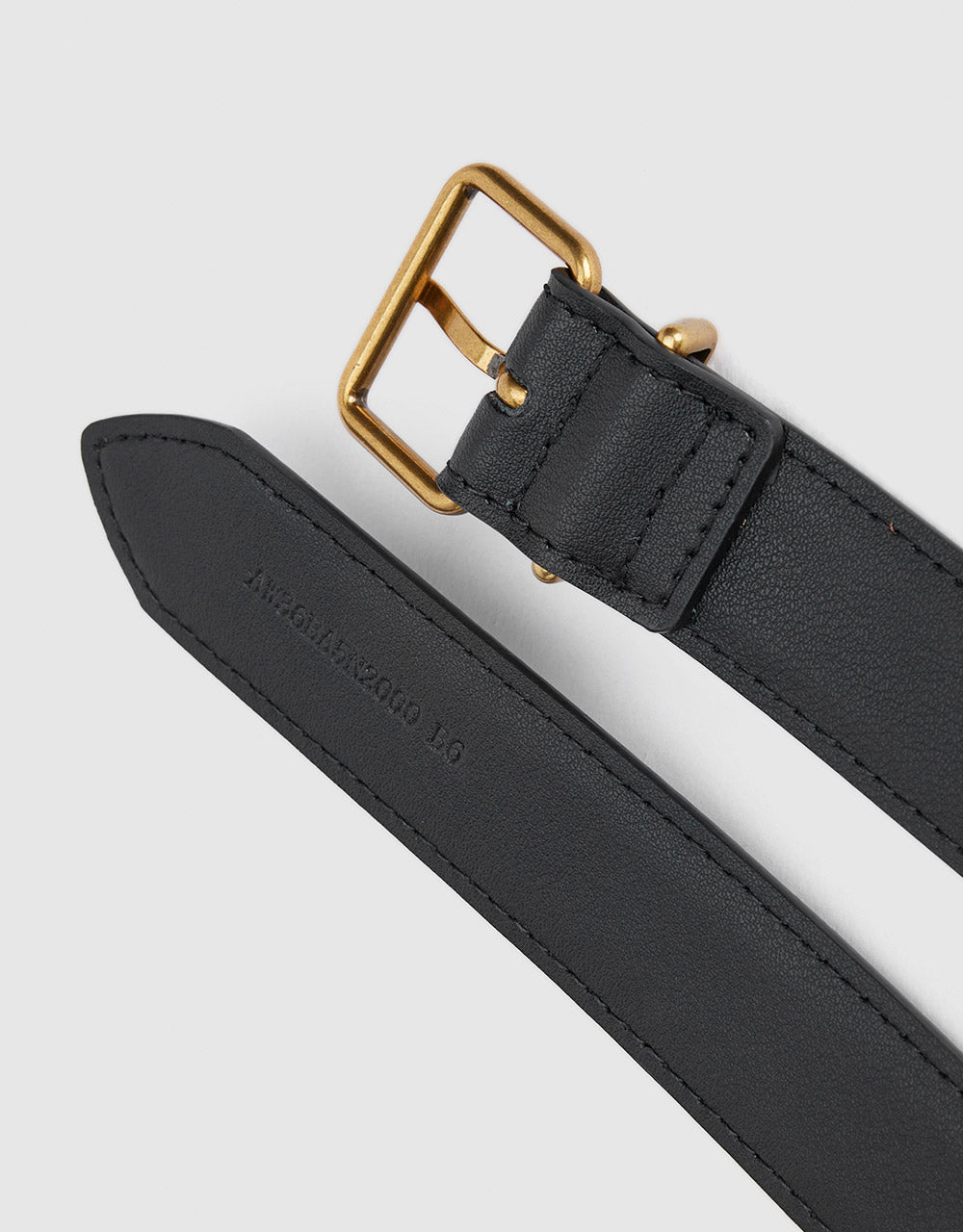 Faux Leather Belt