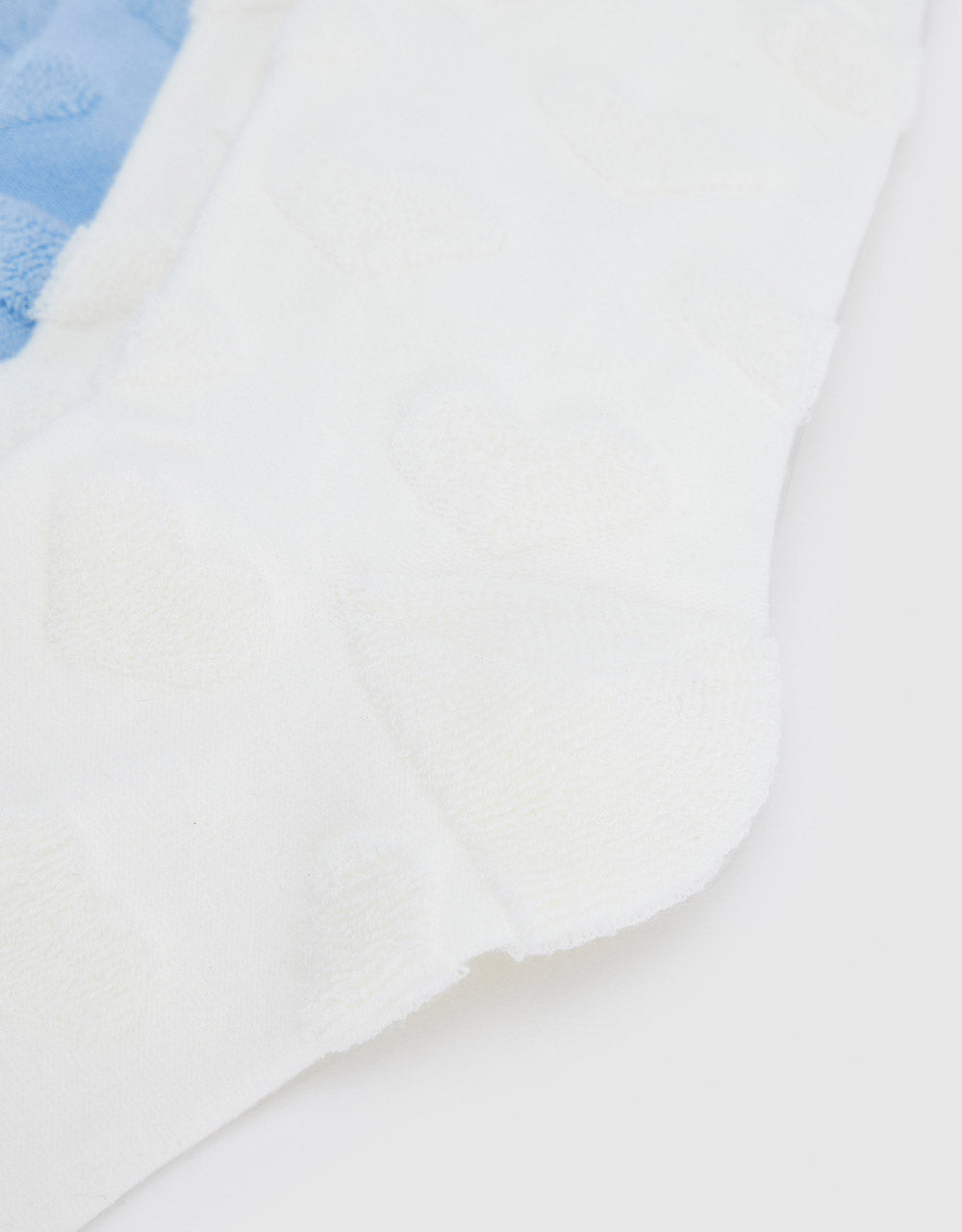2-Pack Of Heart Detail Socks