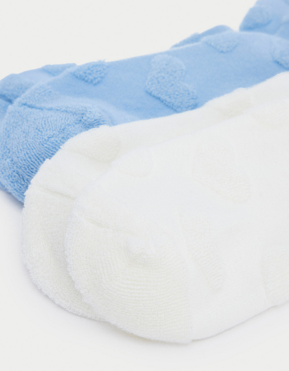 2-Pack Of Heart Detail Socks