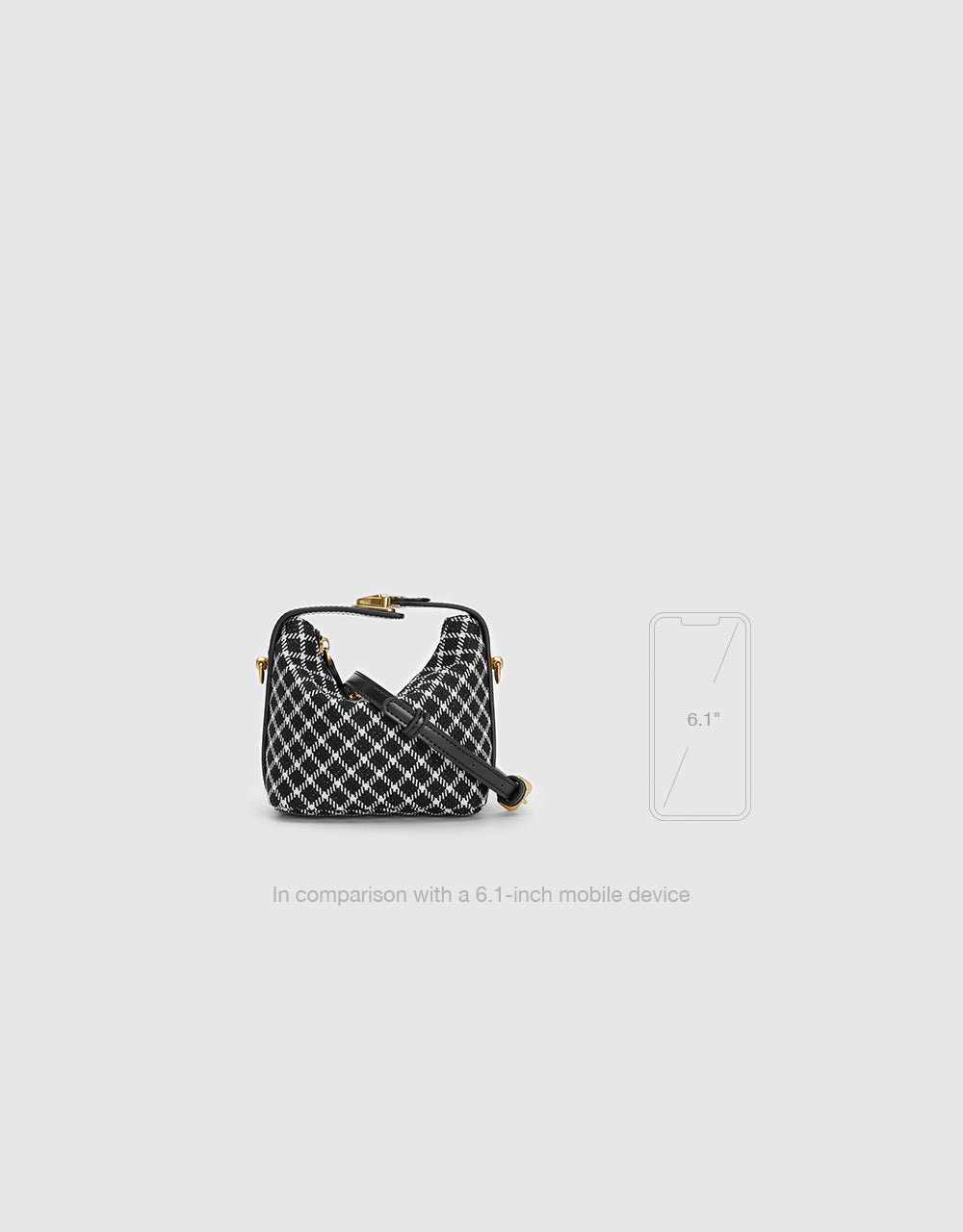 Checkered Mini Bag