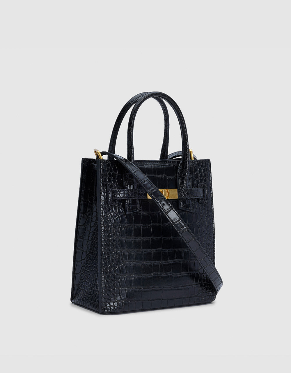 Crocodile Effect Handbag