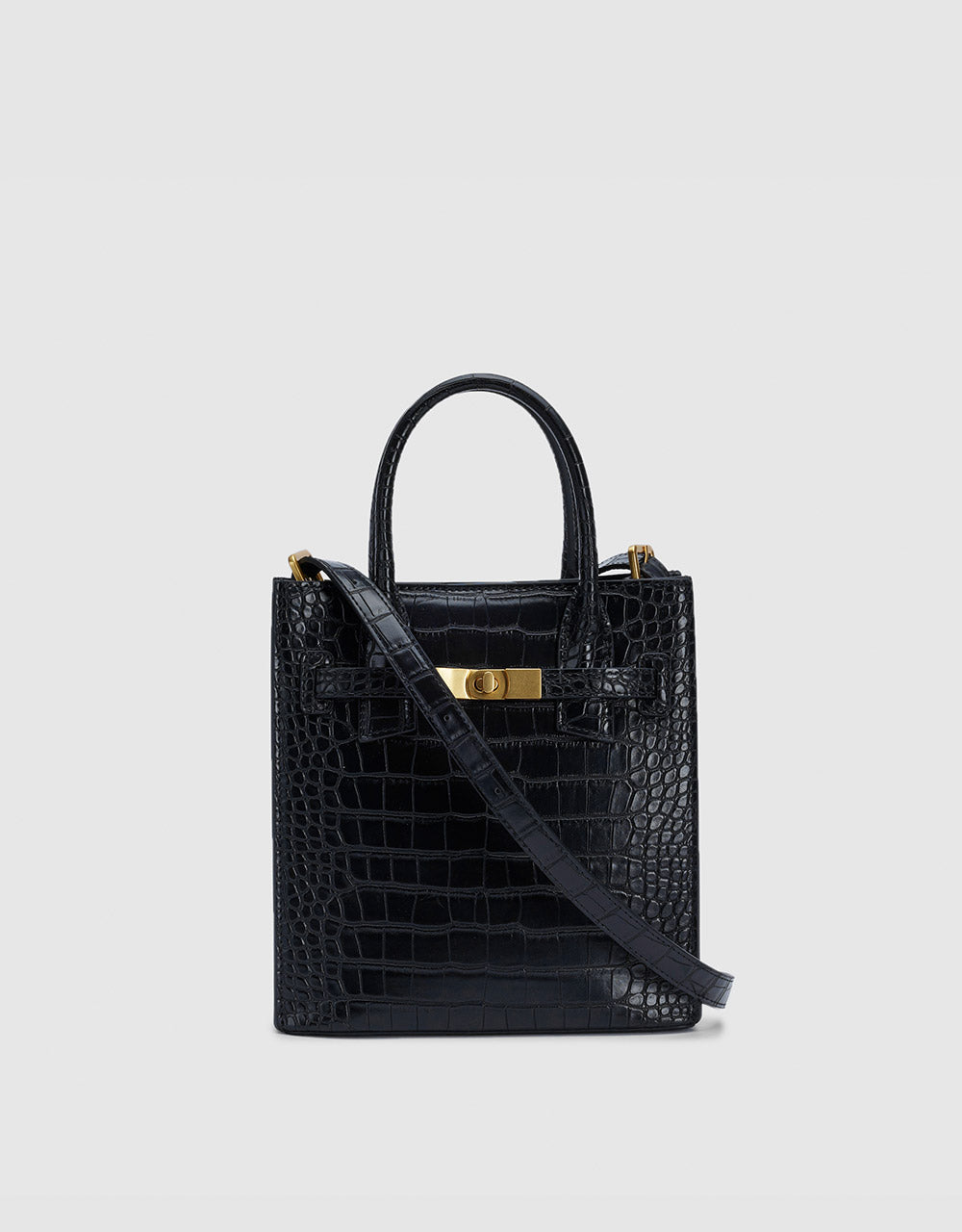 Crocodile Effect Handbag