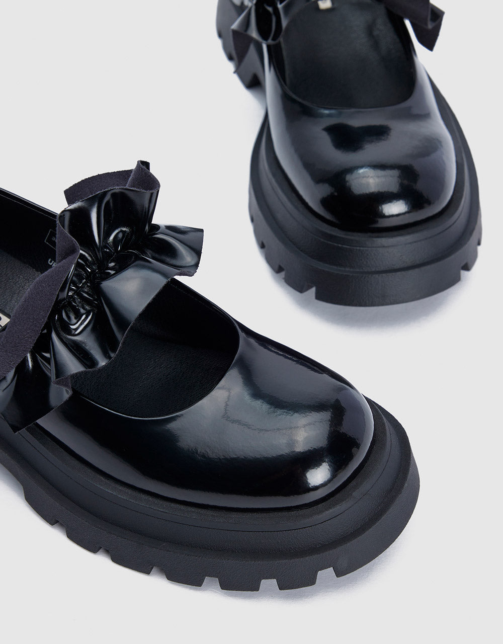 Mary Janes With Ruffle Detail