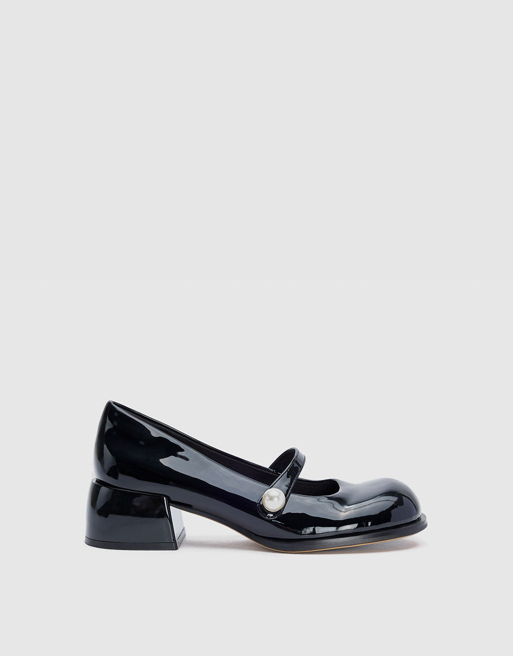 Faux Pearl Mary Janes
