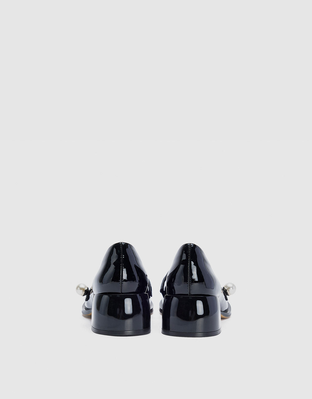 Faux Pearl Mary Janes