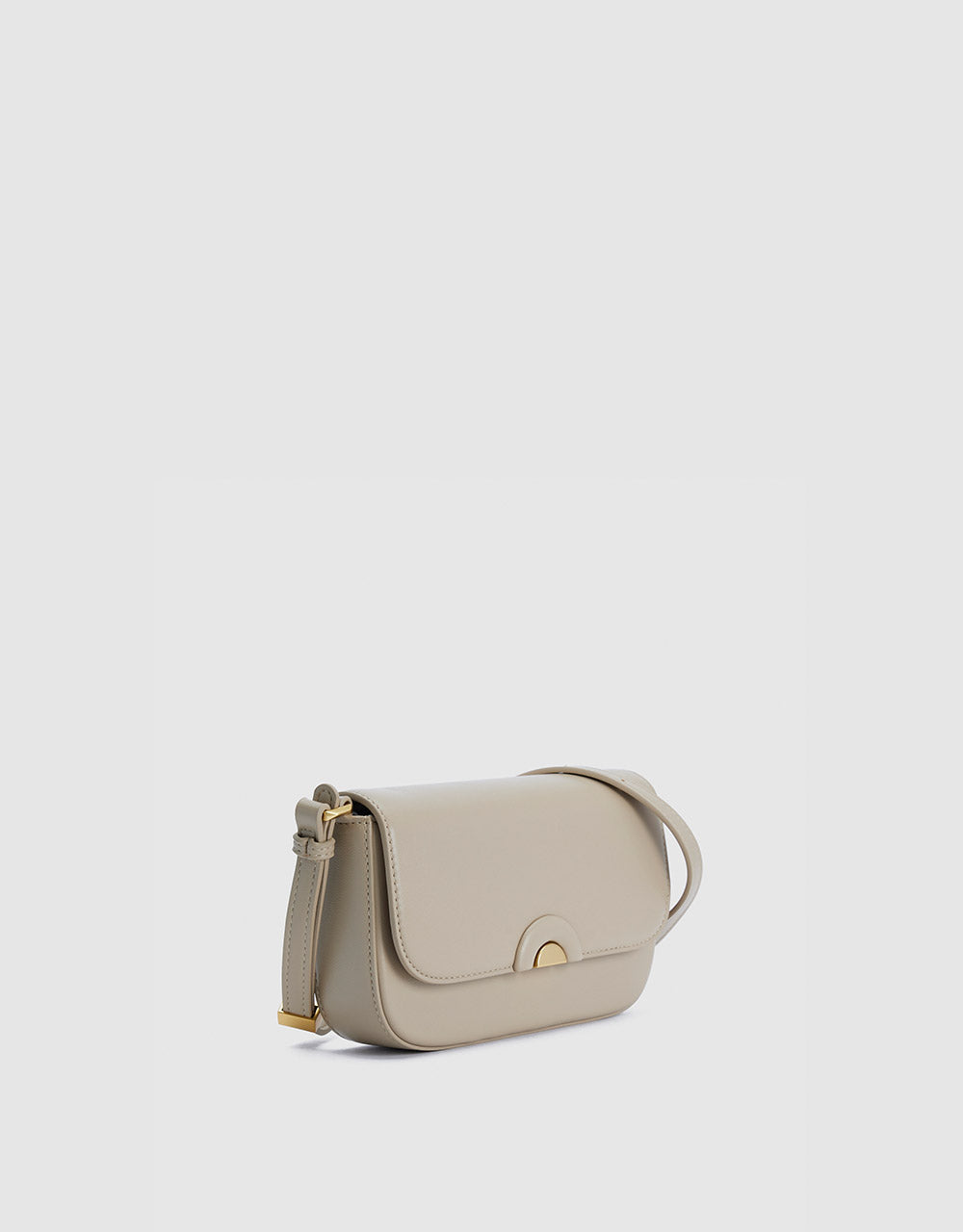 Faux Leather Shoulder Bag