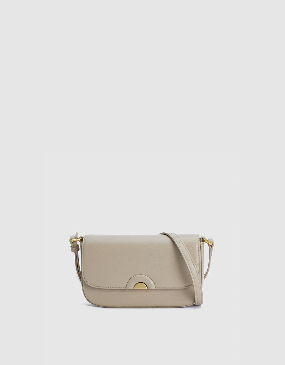 Faux Leather Shoulder Bag