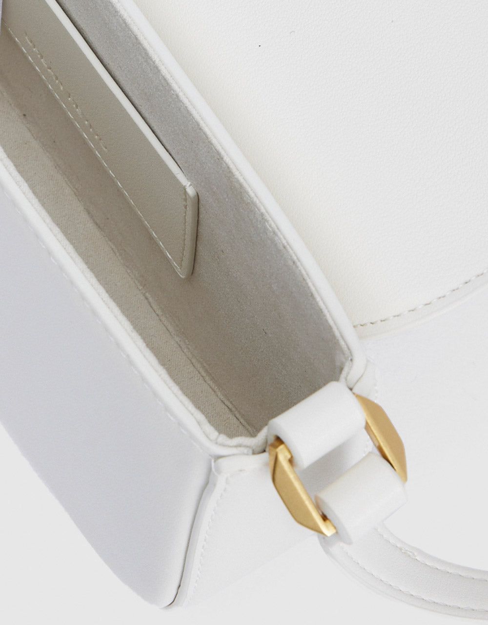 Faux Leather Shoulder Bag