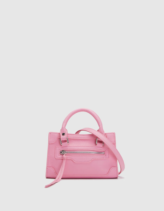 Zip Detail Shoulder Bag